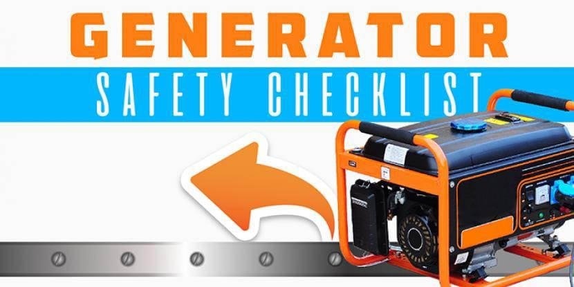 Generator Safety Checklist | Mr. Electric