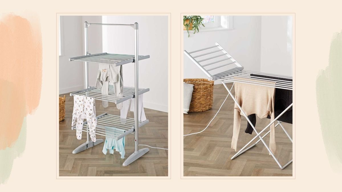Don’t miss the Aldi heated clothes airer: it’s back in stock